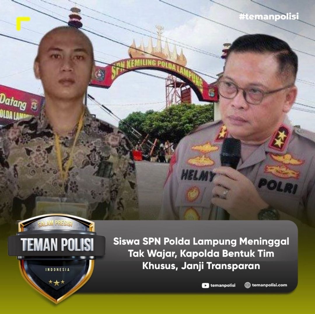 Kapolda Lampung Tunjuk Brigjen Pol Umar Effendi Sebagai Tim Khusus ...