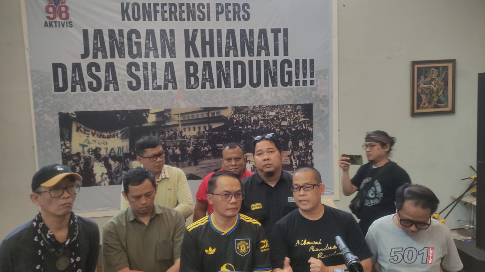 JANGAN KHIANATI DASA SILA BANDUNG! Aktivis ’98 Lintas Kota: Pemerintahan Prabowo-Gibran Melenceng dari Khitah Kedaulatan KAA 1955