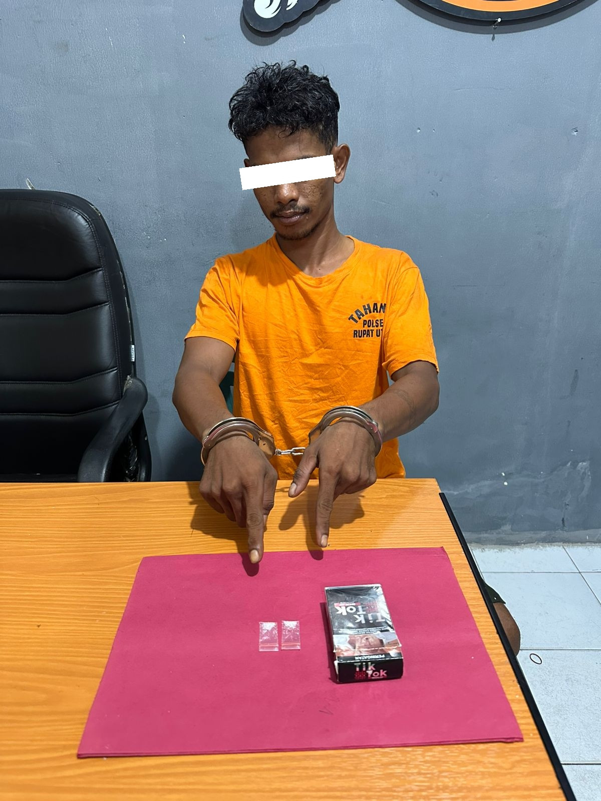 Bawa Sabu dalam Kotak Rokok, Pria di Rupat Utara Tak Berkutik Saat Digeledah