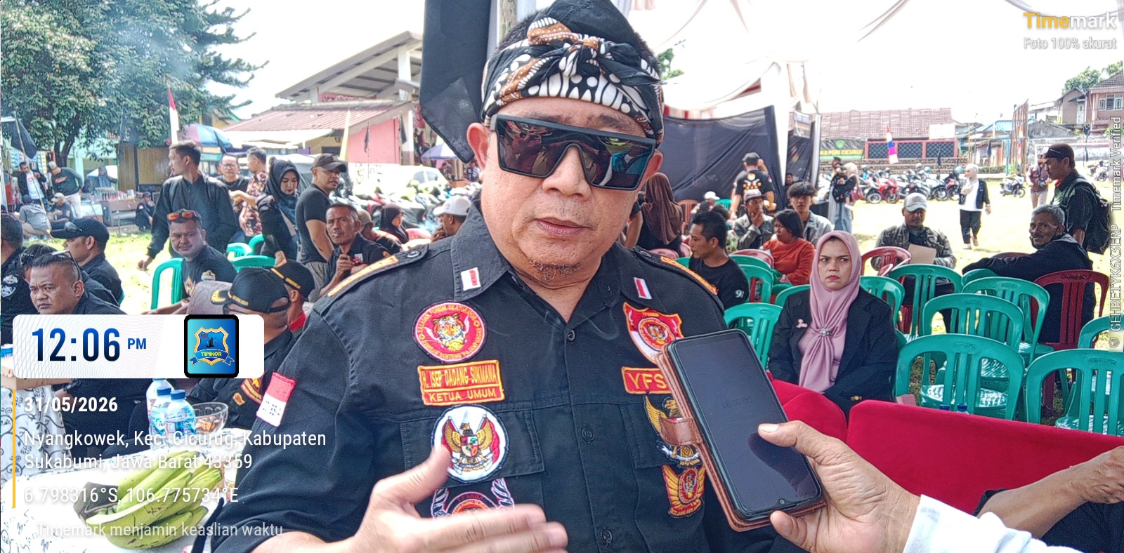 Ketua Umum YFSBBP Hadiri Milad B333DIL ke-6, H. Isep “Selamat dan Semakin Jaya”