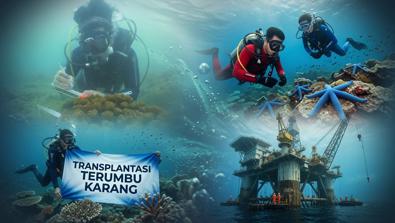 Lewat Program Jaga Pesisir Kita dan Rig to Reef, PHI Dorong Keberlanjutan Lingkungan Bawah Laut Regional Kalimantan