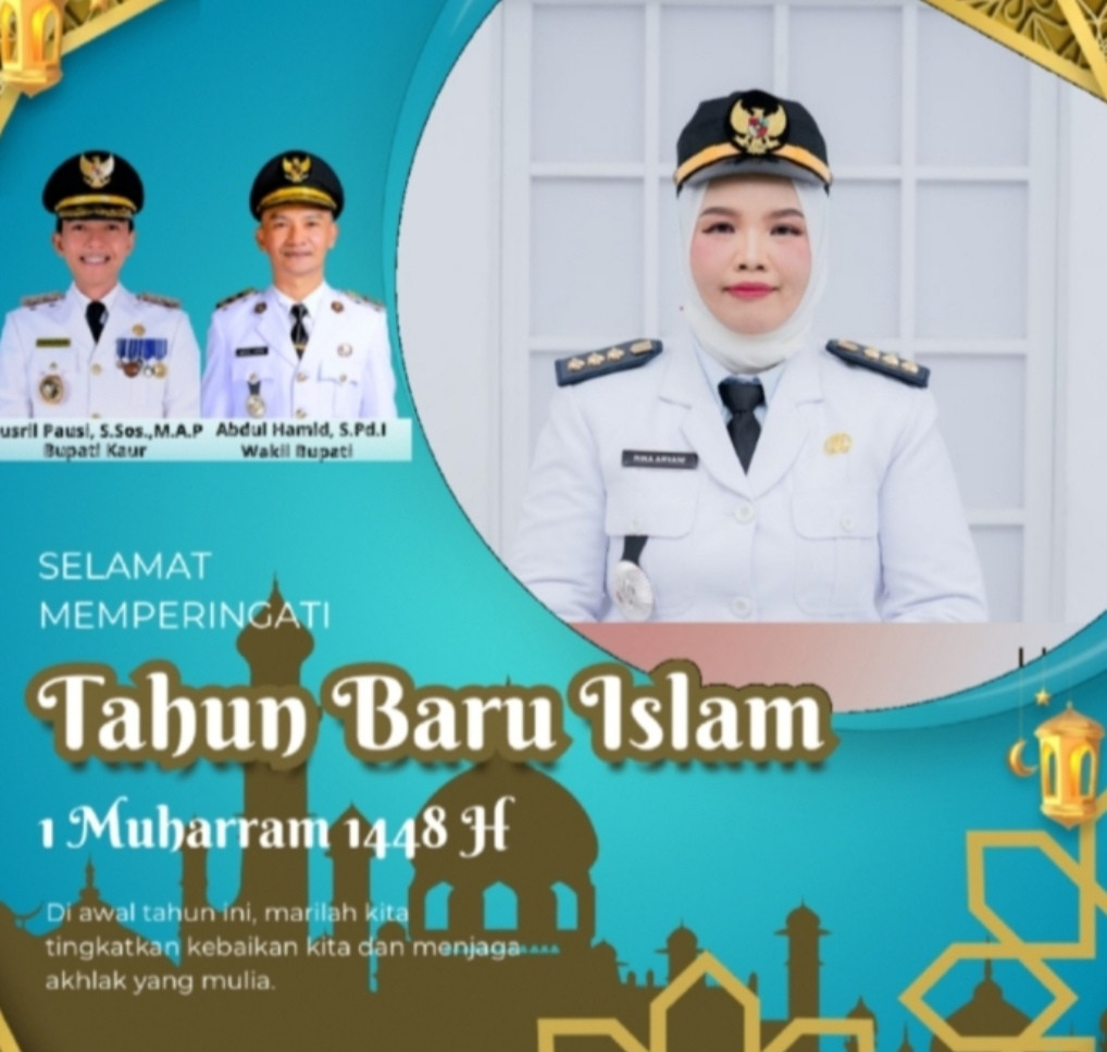 Camat Luas Menyampaikan Ucapan Selamat Menyambut Tahun Baru Islam 1 Muharam 1448 Hijriah.