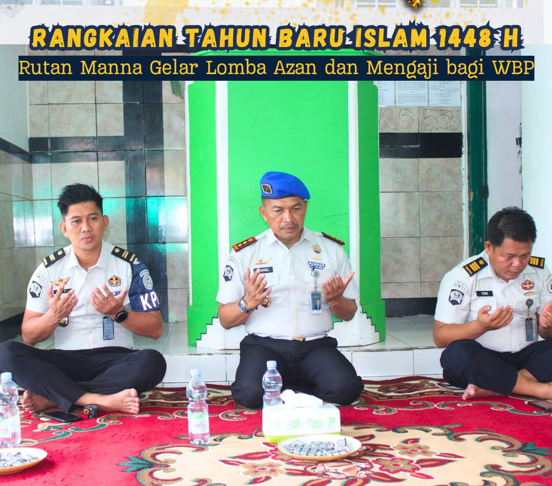 RUTAN MANNA GELAR LOMBA AZAN DAN MENGAJI DALAM RANGKA PERINGATAN TAHUN BARU ISLAM 1448 H
