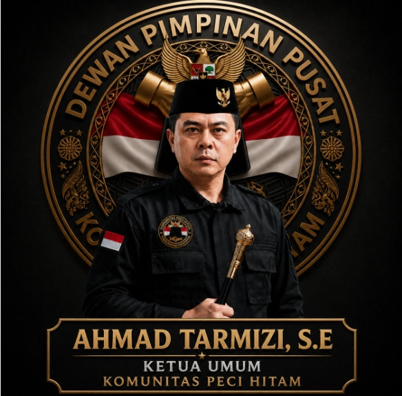 Ketua Umum Komunitas Peci Hitam Ajak Masyarakat Tetap Tenang dan Jaga Persatuan di Tengah Dinamika Politik Nasional
