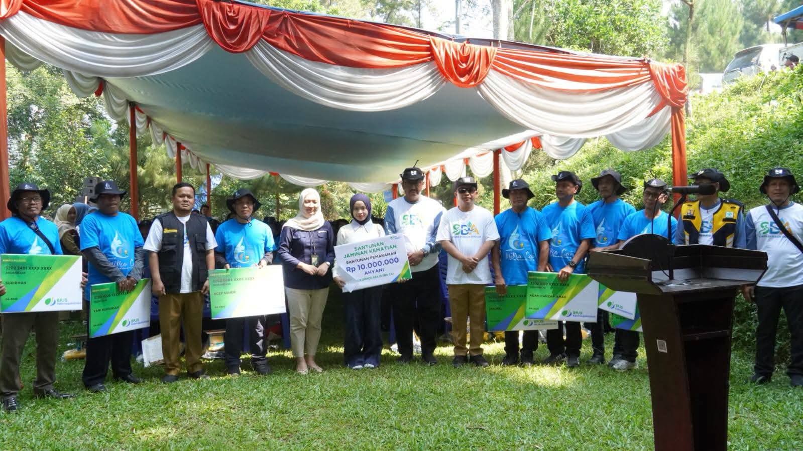 Bupati Beri Apresiasi, P3A Dan GP3A Mitra Cai Berperan Vital Dalam Peningkatan Produksi Hasil Pertanian