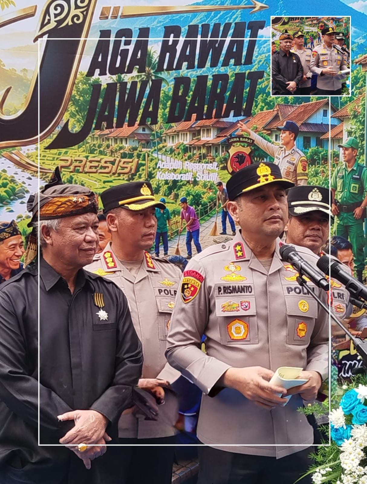 Abah Anton Charliyan Nyatakan Dukungan Penuh kepada Kapolda Jabar Irjen Pol. Pipit Rismanto, Ajak Masyarakat Sukseskan Program “Jaga Rawat Jabar Istimewa”