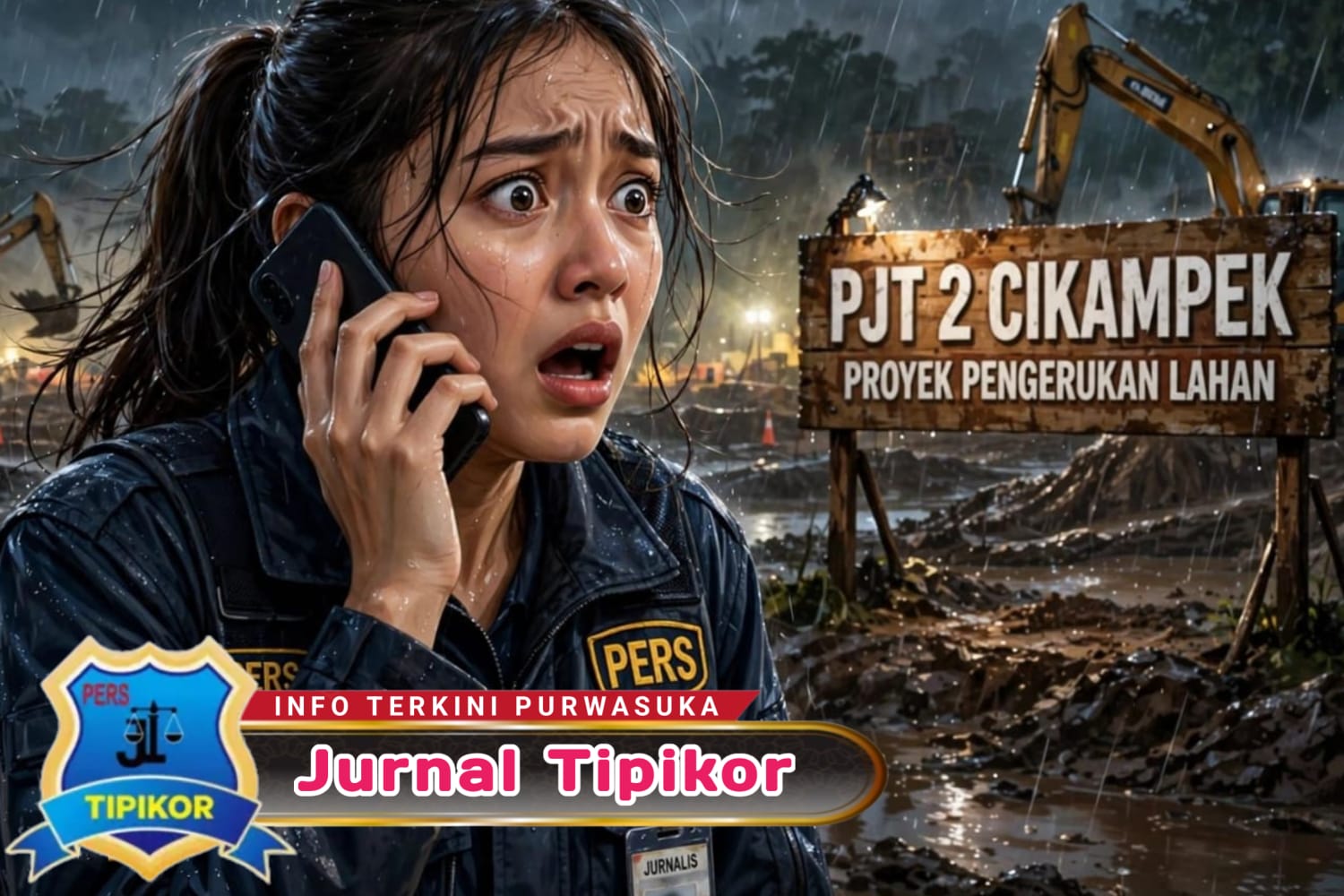 Jurnalis Peliput Galian PJT II Cikampek Diteror Orang Tak Dikenal
