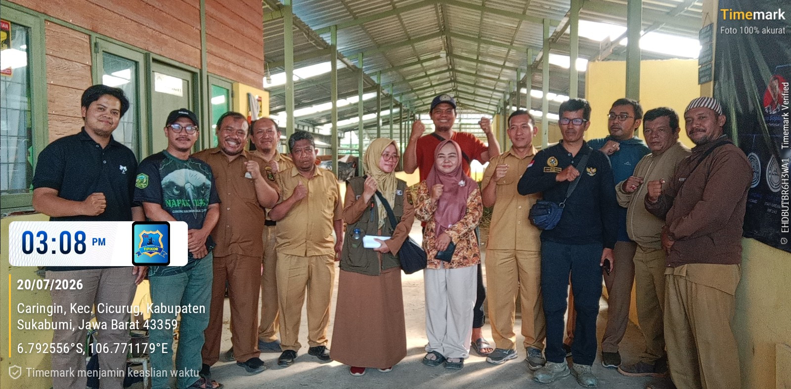 CV. Rania Berkah Farm Mendapat Pembinaan dan Pendampingan dari Disnak Kabupaten Sukabumi