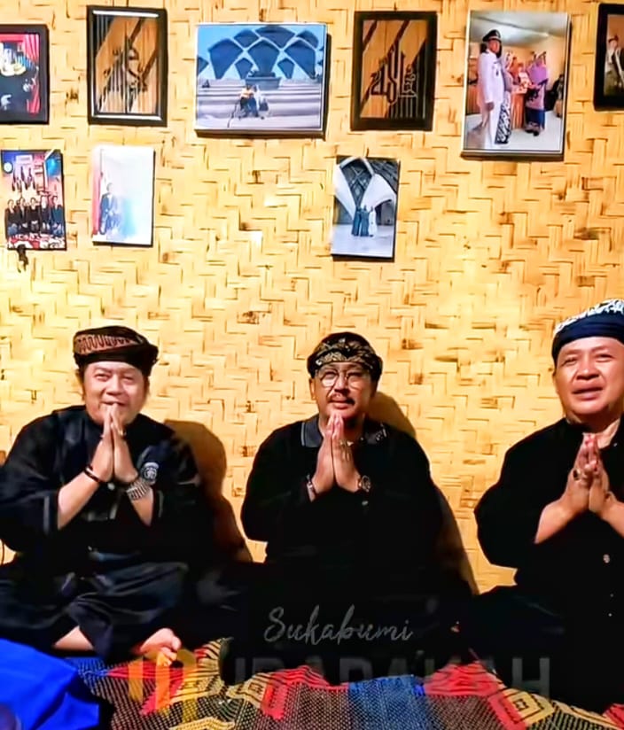 Bupati Sukabumi Asep Japar Bersama Kasepuhan Cipta Mulya dan Sirnaresmi Ucapkan Terima Kasih Kepada Gubernur Jabar Atas Bantuan 51 Rumah dan 49 Leuit Adat