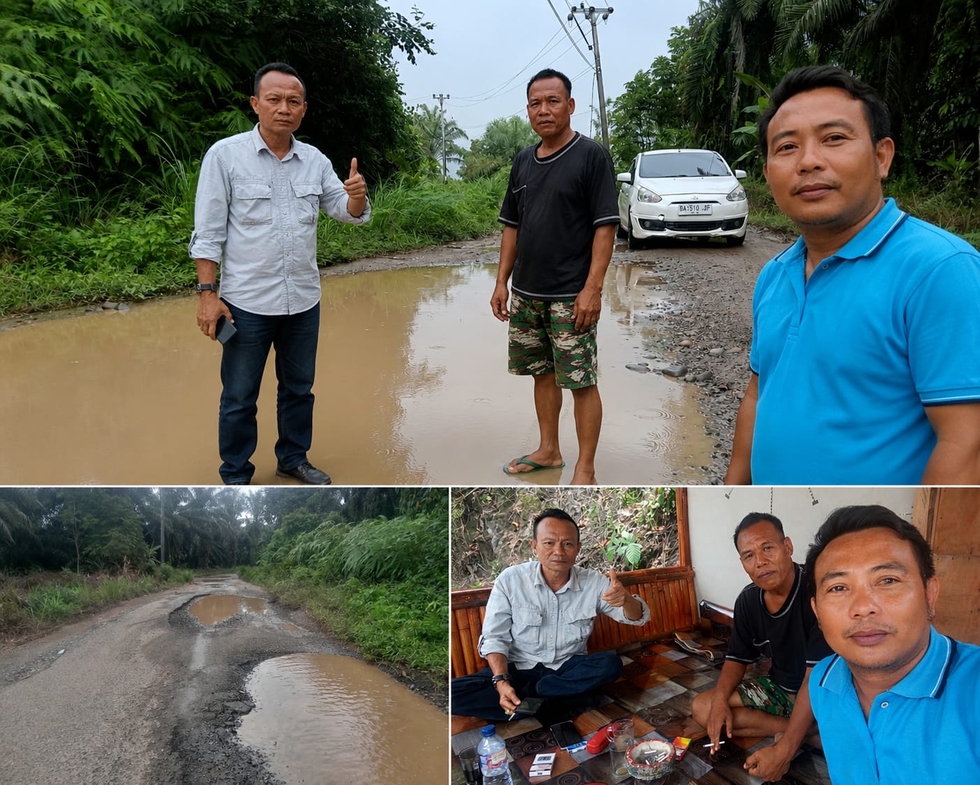 25 Kilometer Jalan Provinsi di Kaur Rusak Parah, Warga Tagih Tanggung Jawab Pemprov Bengkulu