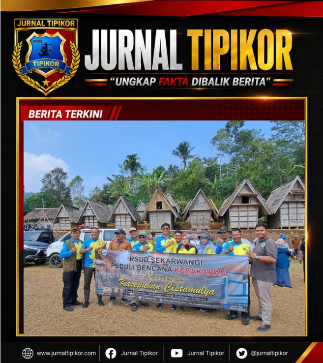 Wujud Cinta Dan Kepedulia, RSUD Sekarwangi Salurkan Bantuan dan Layanan Kesehatan bagi Korban Kebakaran Kasepuhan Ciptamulya