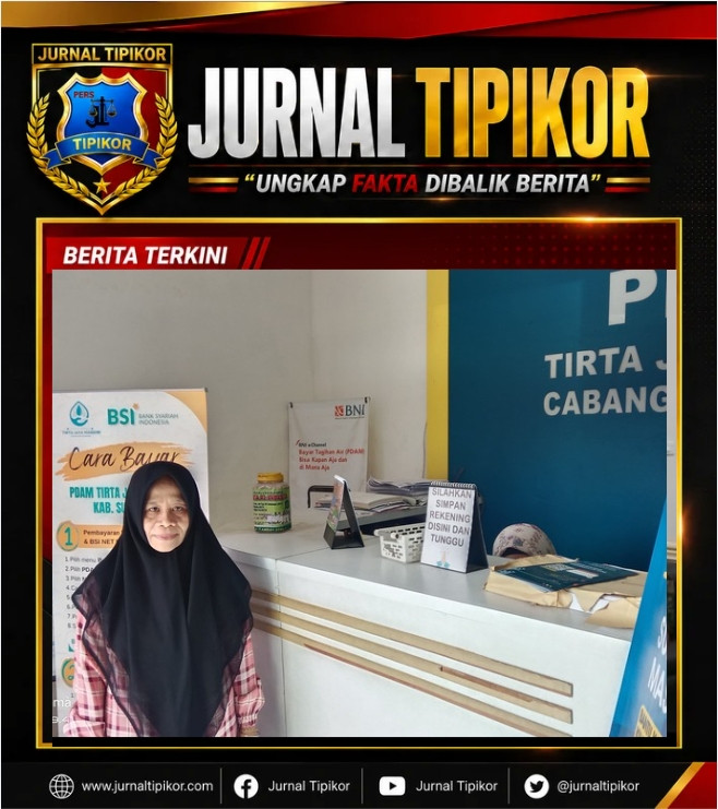 PDAM TJM Cabang Parungkuda Berikan Layanan Prima, Pelanggan “PDAM Mantap”