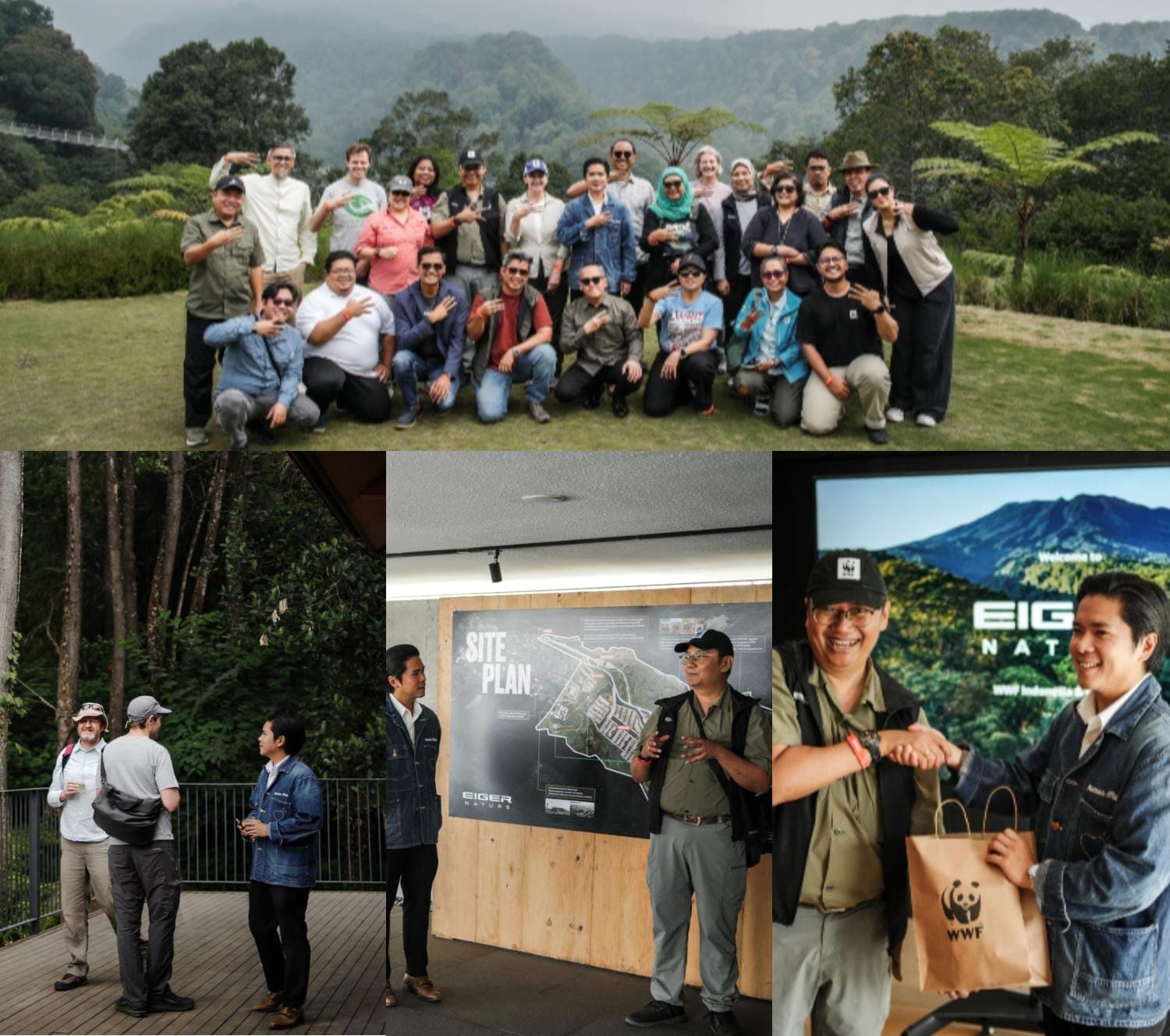 WWF-Indonesia dan Jejaring Global Apresiasi Upaya Restorasi dan Konservasi EIGER Nature