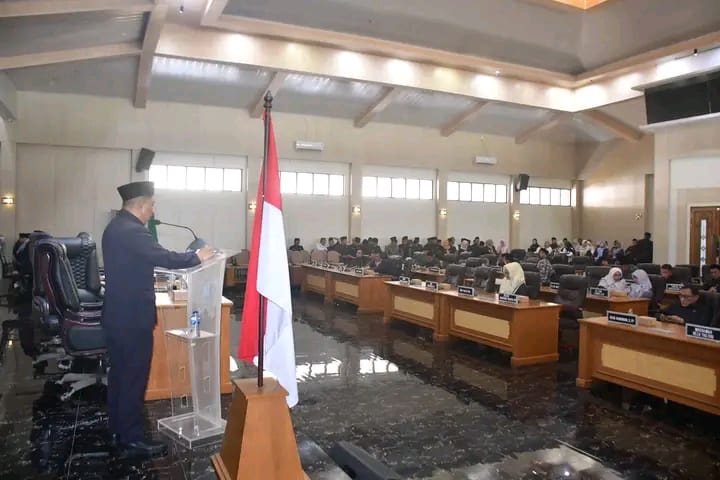 Paripurna DPRD, Agenda Penyampaian Nota Pengantar Bupati Atas Raperda APBD 2027