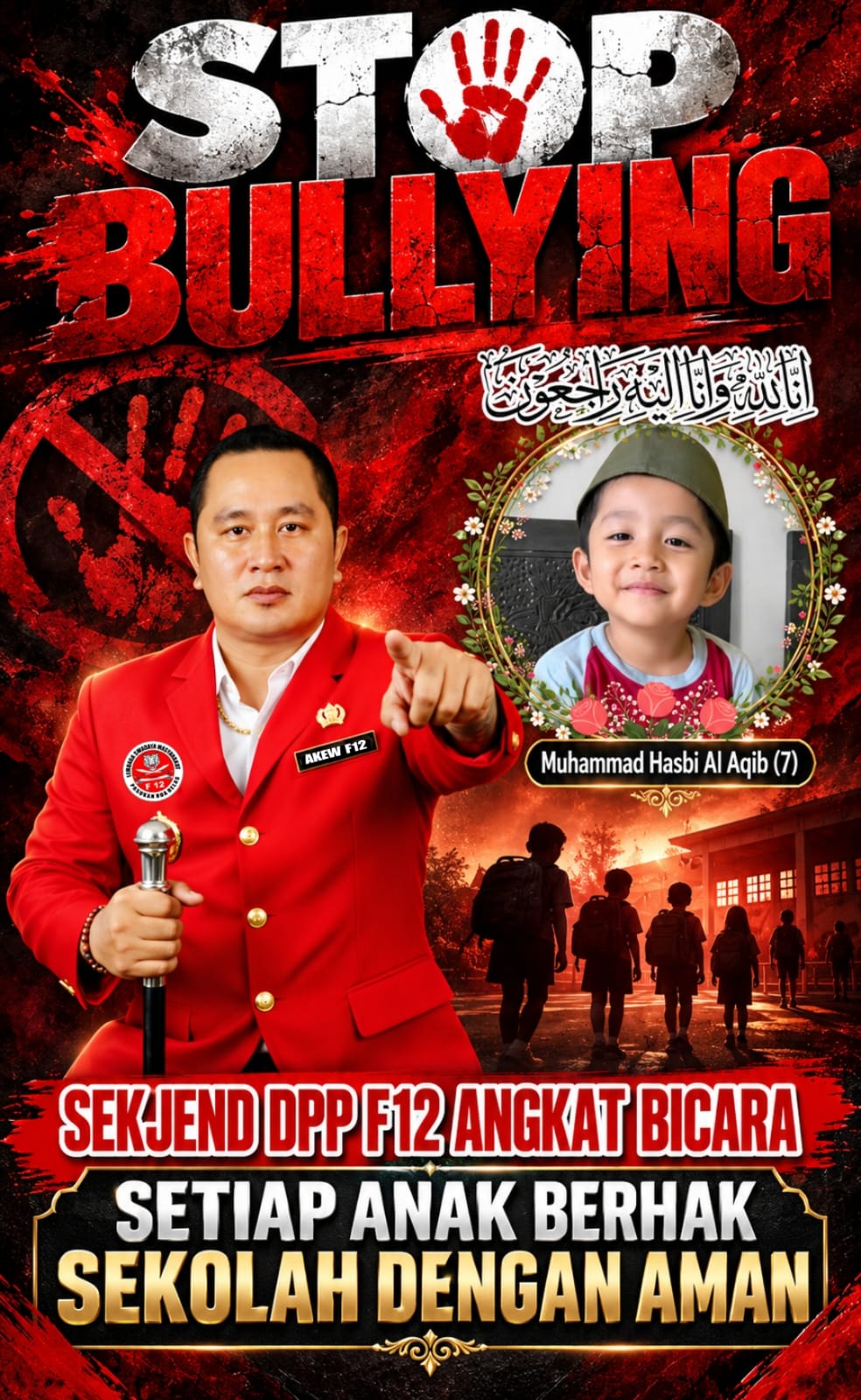 Tragedi Bullying Siswa SD Pemalang Berujung Maut, Sekjen LSM F12: Guru Harus Lebih Proaktif Jaga Siswa